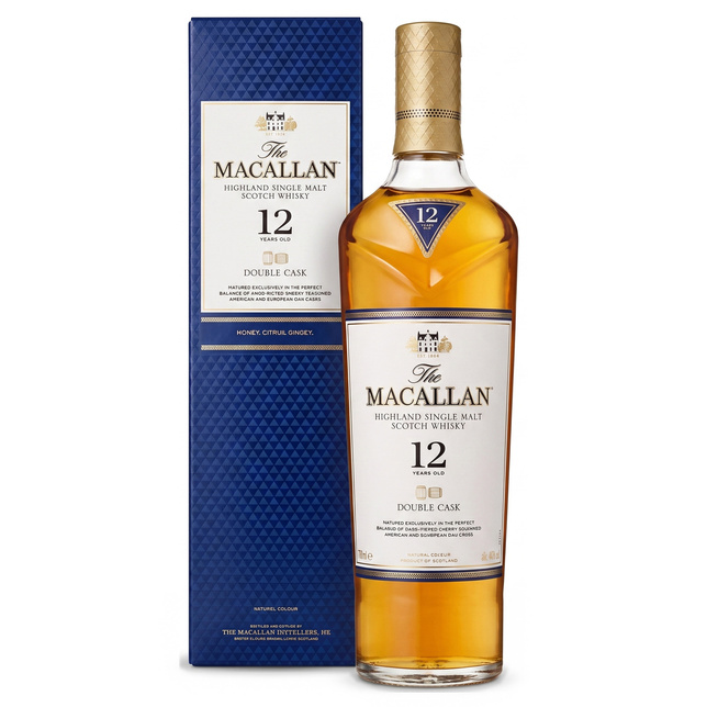 WHISKY MACALLAN 12YO DOUBLE CASK 40% 0,7L