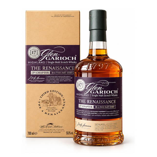 GLEN GARIOCH 17YO THE RENAISSANCE 3RD CHAPTER 50,8% 0,7L