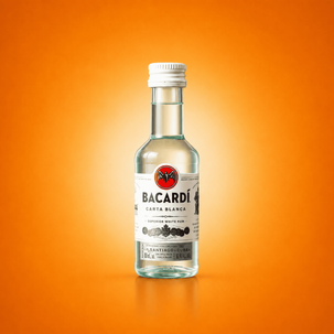 Mini RUM BACARDI CARTA BLANCA 40% 50ML