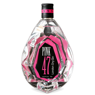 GIN PINK LONDON DRY GIN 47% 0,7L