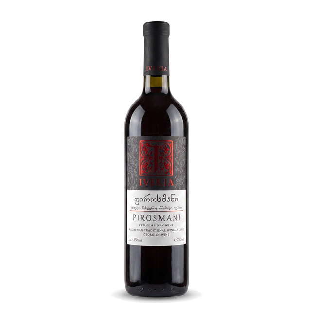 Wino Pirosmani Red semi dry 12% 0,75
