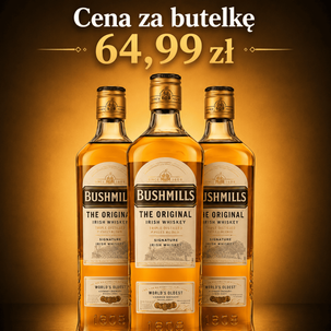 Whisky BUSHMILLS 40% 0,7l Original 3 butelki