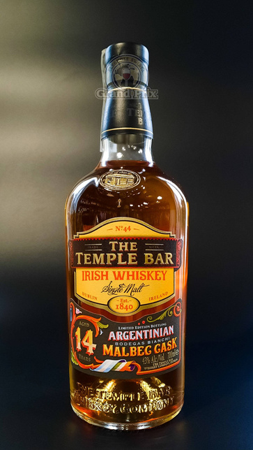 TEMPLE BAR 14Y MALBEC FINISH 43% 0.7L