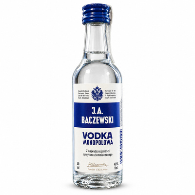 Mini WÓDKA BACZEWSKI 40% 50ML