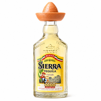 Mini Tequila SIERRA GOLD  38%  40ML