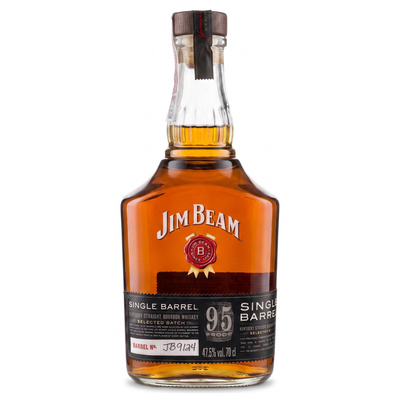 BOURBON JIM BEAM SINGLE BARREL 47,5% 0,7L