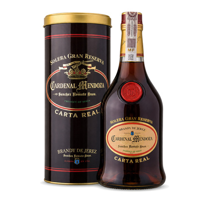BRANDY CARDENAL MENDOZA CARTA REAL 40% 0,7L