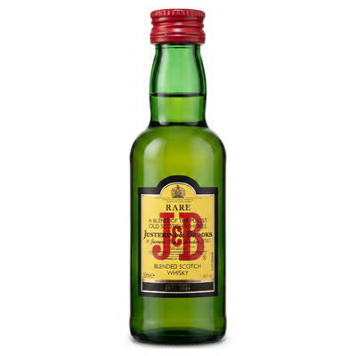 J&B RARE 40% 50ML
