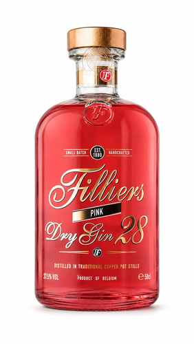 GIN FILLIERS PINK 37,5% 0,5L
