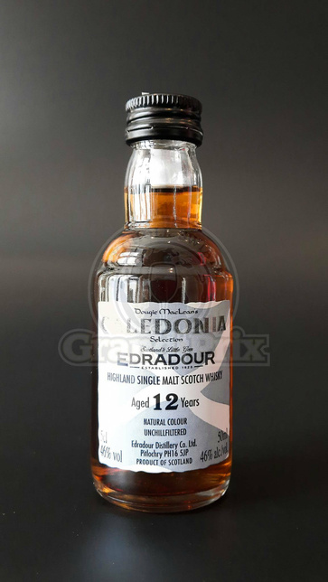 MINI WHI. EDRADOUR CALEDONIA  12YO 46%  50ML
