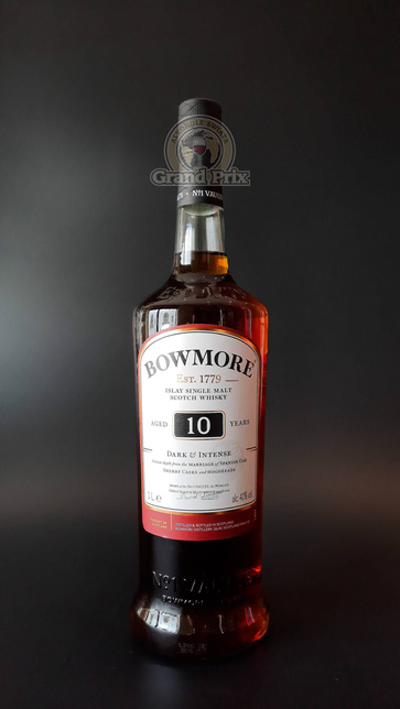 BOWMORE 10YO DARK & INTENSE 40% 1L