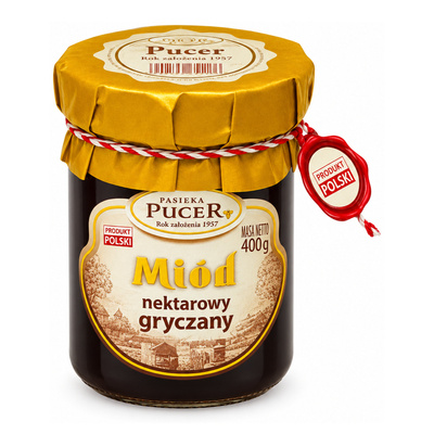MIÓD PUCER GRYCZANY 400g
