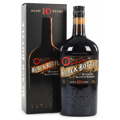 WHISKY BLACK BOTTLE 10YO 40% 0,7L