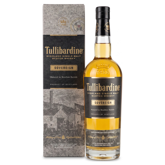 WHISKY TULLIBARDINE SOVEREIGN 43% 0,7L