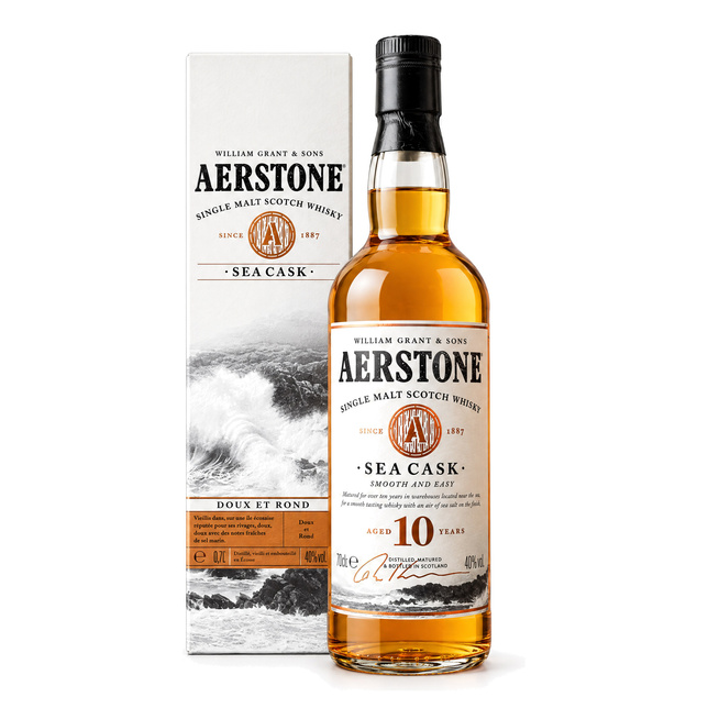 AERSTONE 10YO SEA CASK 40% 0,7L
