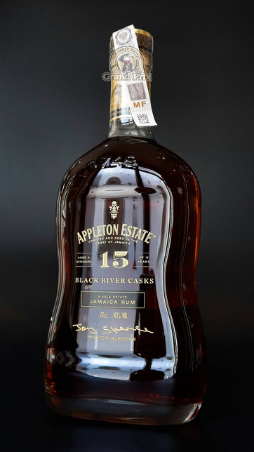 RUM APPLETON 15YO BLACK RIVER CASK 43%  0,7L