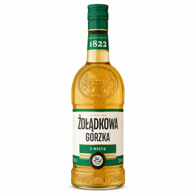 ŻOŁĄDKOWA GORZKA Z MIĘTĄ 0,5L