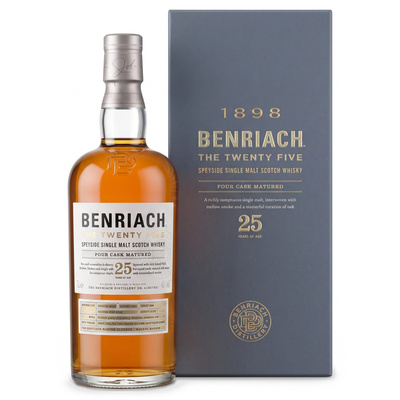 WHISKY BENRIACH  25Y 46%  0.7L