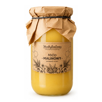 Miód z Roztocza Malinowy - 1000g