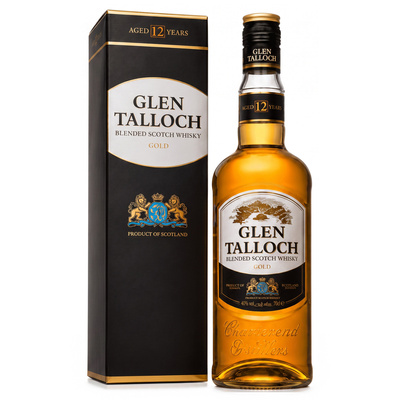 Whisky GLEN TALLOCH 12YO 40% 0,7l GB