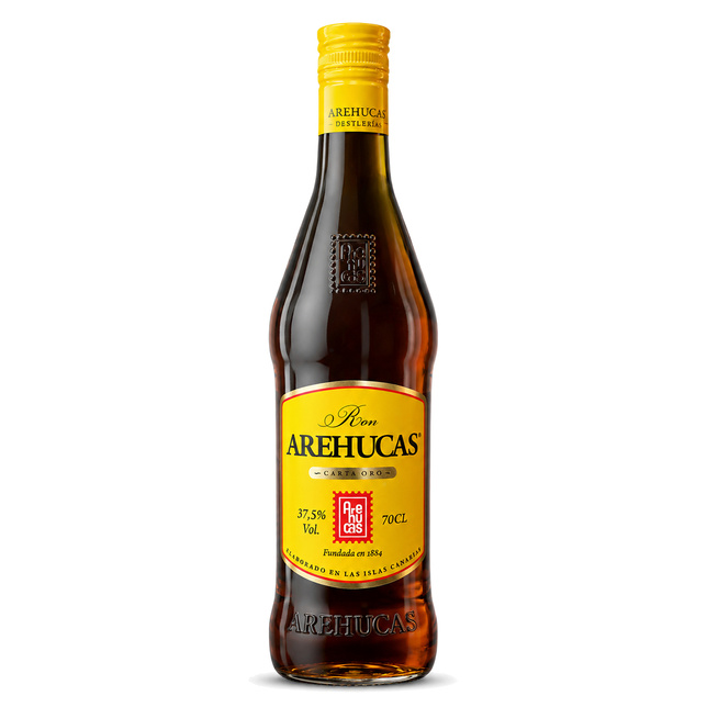 RUM AREHUCAS CARTA ORO 37,5% 0,7L