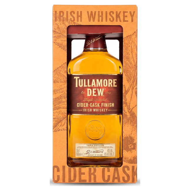 WHISKY TULLAMORE DEW CIDER CASK 40% 0.5L