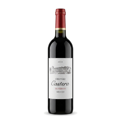 Wino Chateau Castera Medoc AOC 0,75 L