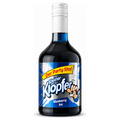 KLEINER KLOPFER BLUEBERRY ICE 15% 0,7L