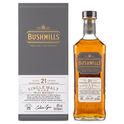 WHISKY BUSHMILLS MALT 21YO 40% 0,7L