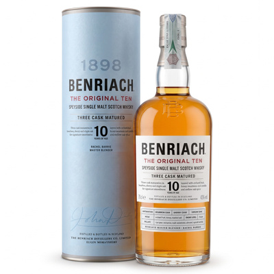 WHISKY BENRIACH 10YO  43%  0,7L
