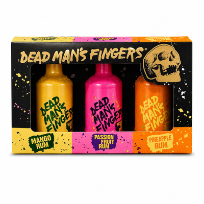 Mini Rum DEAD MAN'S FINGERS TASTER PACK 37,5% 0.15L