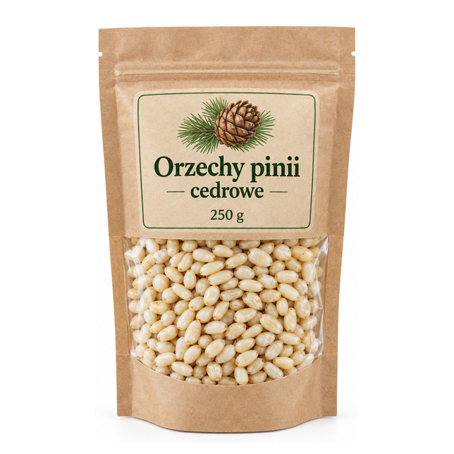 Orzechy pinii cedrowe 250g