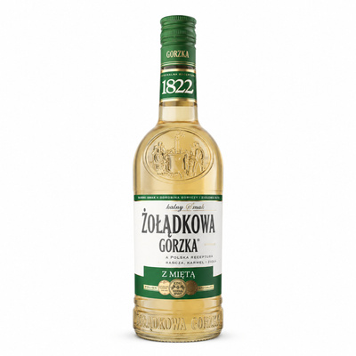 ŻOŁĄDKOWA GORZKA Z MIĘTĄ 0,7L