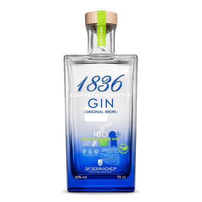 GIN 1836 BELGIAN ORGANIC 43% 0,7L