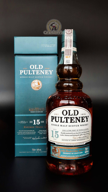 WHISKY OLD PULTENEY 15YO 46%  0,7L