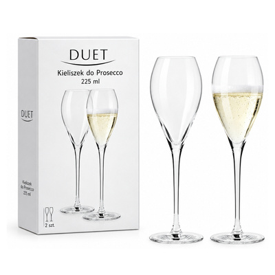 Kieliszek DUET do Prosecco 225 ml 2 szt