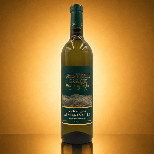 Wino Alazani Valley Chateau Gareji White Semi sweet 0.75