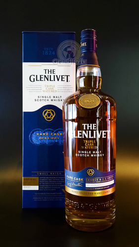 WHISKY GLENLIVET TRIPLE CASK MATURED RARE CASK  40%  1L