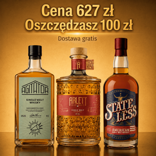 Zestaw Degustacyjny Single Malt – Szwecja, Francja i USA