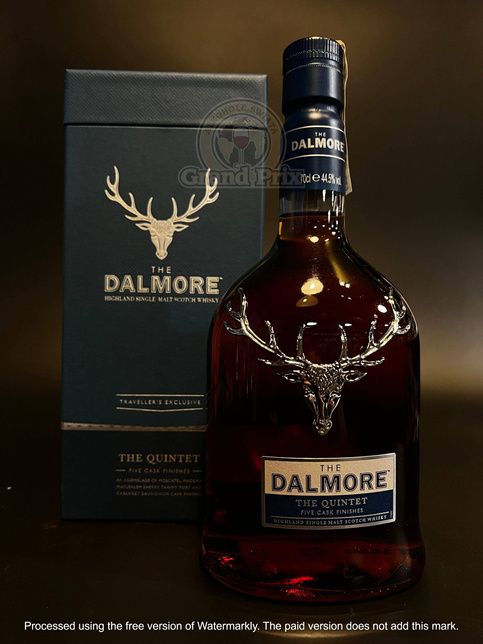 WHISKY DALMORE QUINTET 44,5% 0,7L