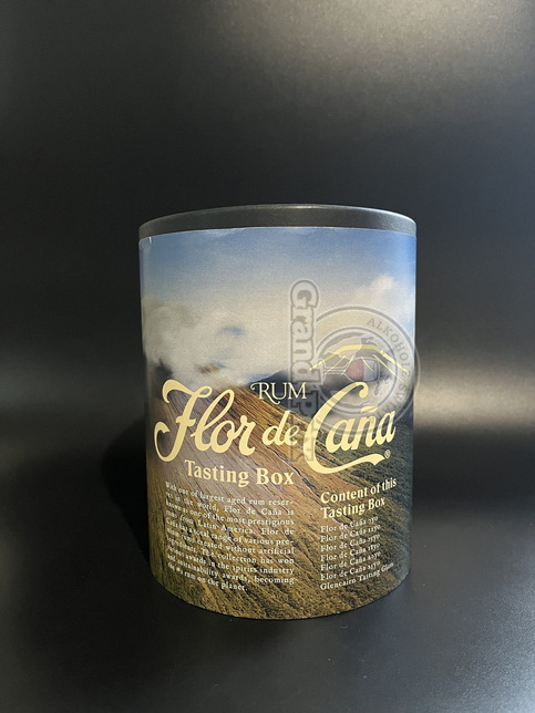 FLOR DE CANA TASTING SET (6*25ML)(4yo;5yo;7yo;12yo;18yo;25yo) 39,58% 0,15L