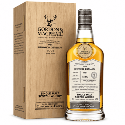 Whisky Connoisseurs Choice Upper Linkwood 1991 Speyside SM 53,1% 0,7 L