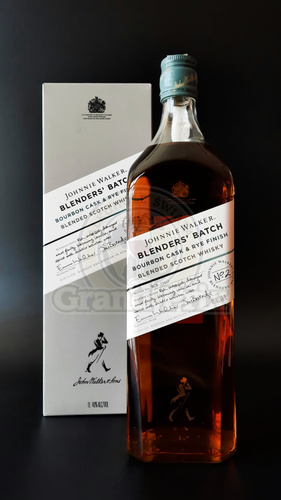 JOHNNIE WALKER BLENDERS BATCH BOURBON CASK &amp; RYE FINISH  40%  1L