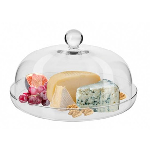 Talerz z kloszem Elite 28 cm