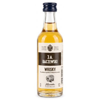 Mini WHISKY BACZEWSKI 43%  0.05L