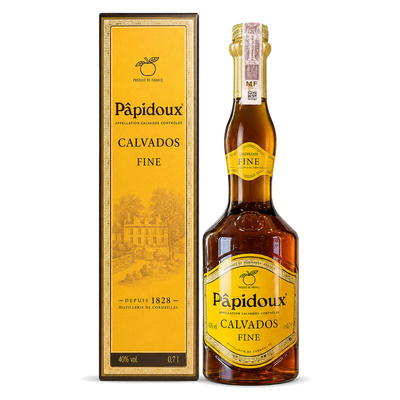CALVADOS PAPIDOUX FINE 40%  0,7L