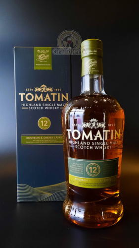 WHISKY TOMATIN 12YO BOURBON SHERRY CASK 43% 1L
