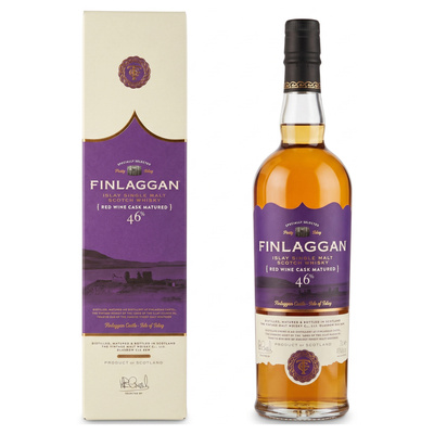 WHISKY FINLAGGAN RED WINE CASK MATURED 46% 0,7L