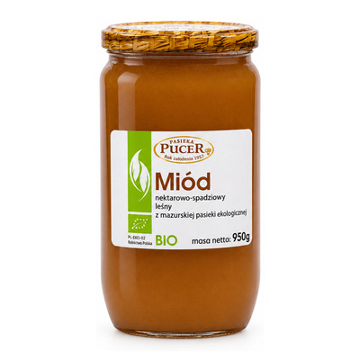 MIÓD PUCER LEŚNY EKO 950g