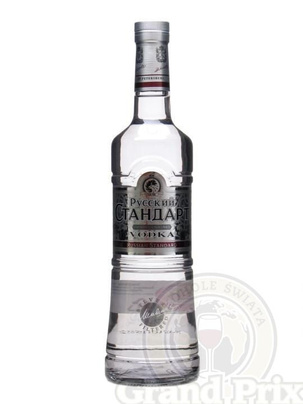 RUSSKIJ STANDARD PLATINUM 40% 0,5L ( po sprzedaży produkt wycofany)